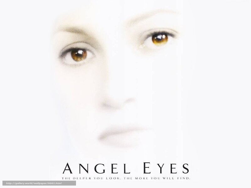 Close-up of Woman's Eyes — White, Mysterious