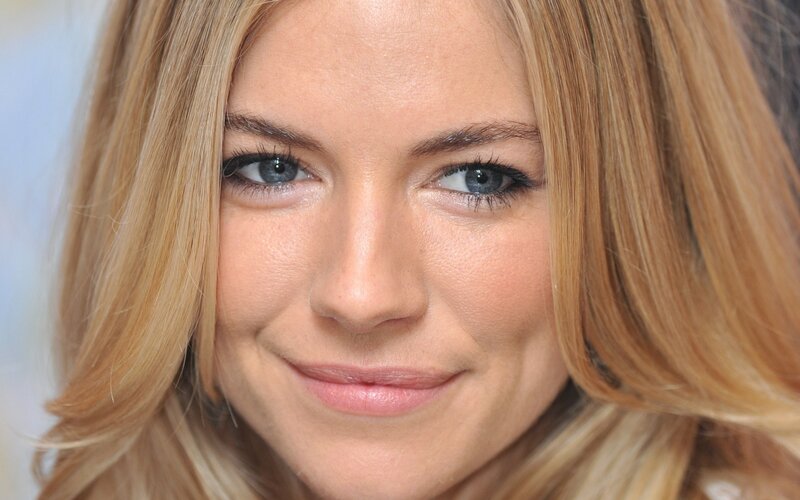 close-up of woman's face