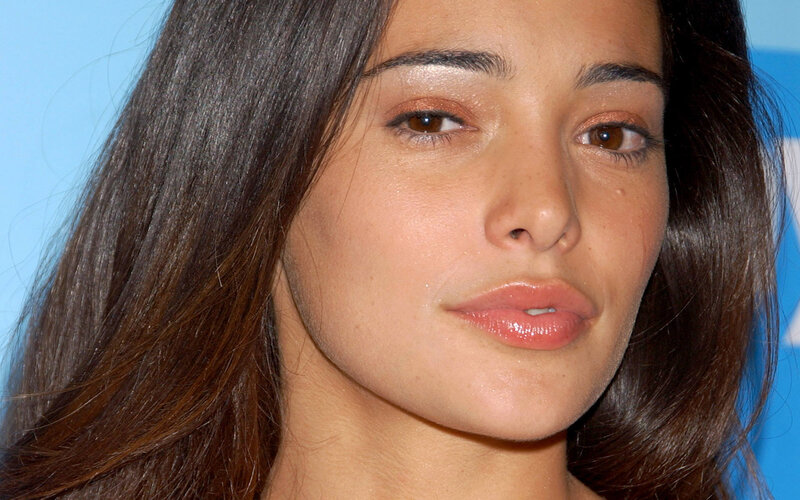 close-up of woman's face