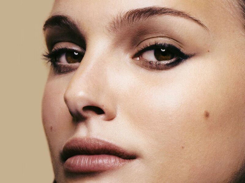 close-up of woman's face