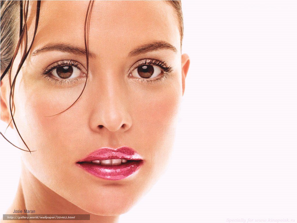 close-up of woman's face