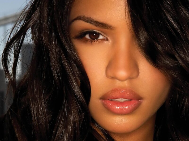 close-up of woman's face