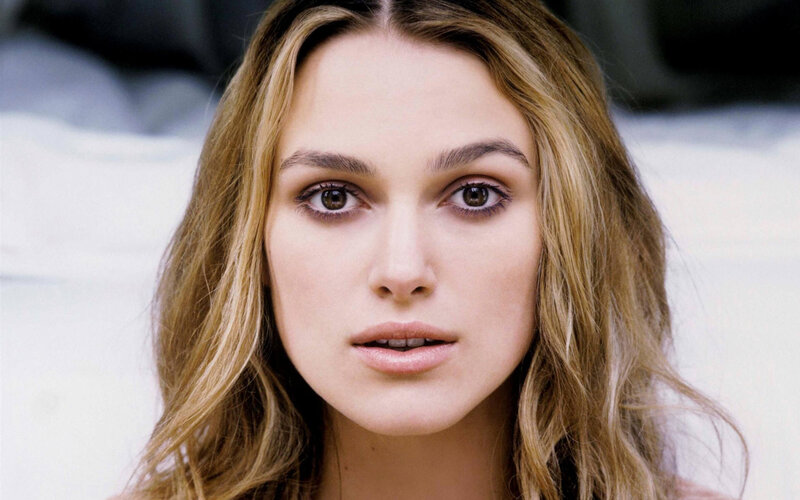 close-up of woman's face