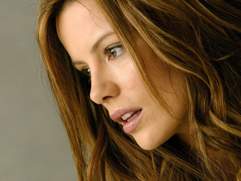 close-up of woman's face