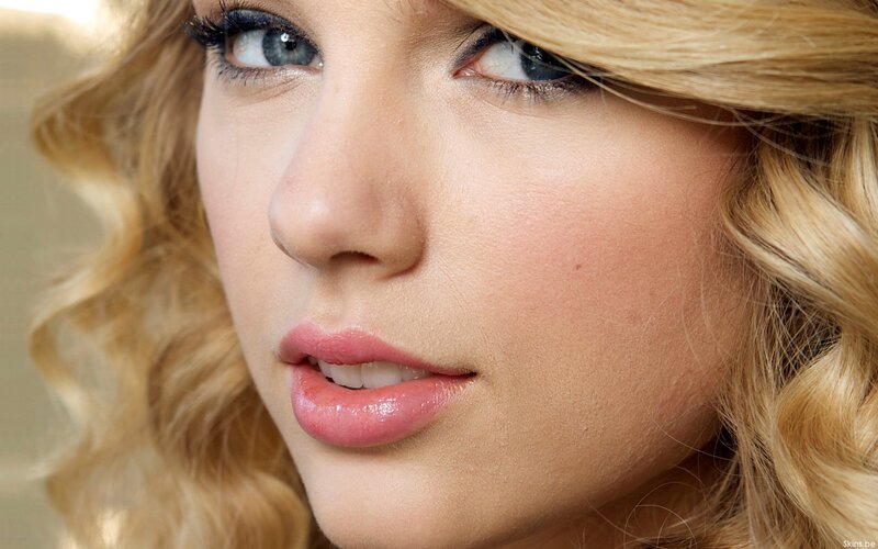 close-up of woman's face