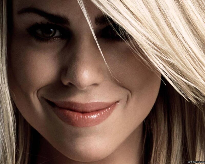 Close-up of Woman's Face — Blonde, Neutral, Photograph, Blonde Hair, Smile