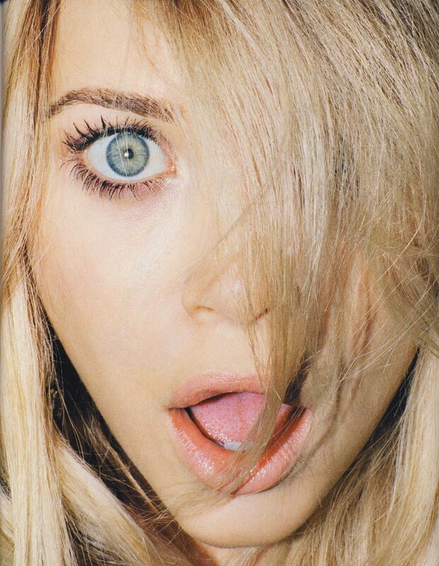 Close-up of Woman's Face — Blonde, Surprised