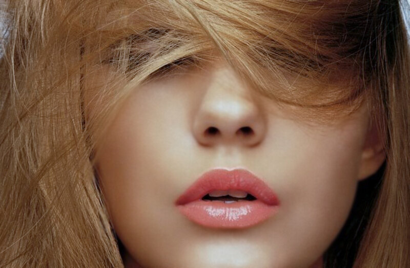 Close-up of Woman's Face — Blonde