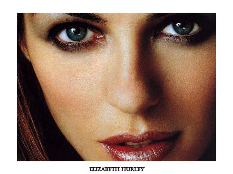 Close-up of Woman's Face — Brown, Dramatic, Photograph, Eyes, Lips