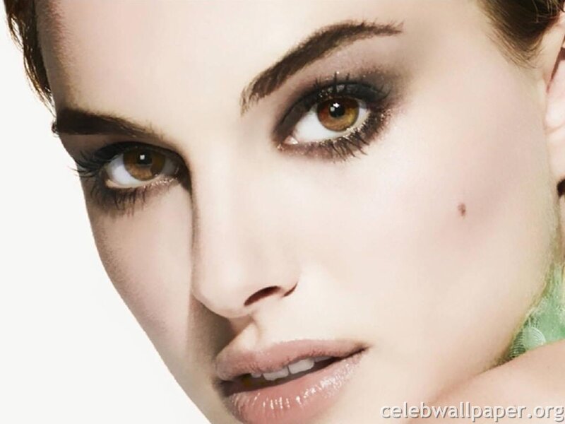 Close-up of Woman's Face — Brown, Dramatic