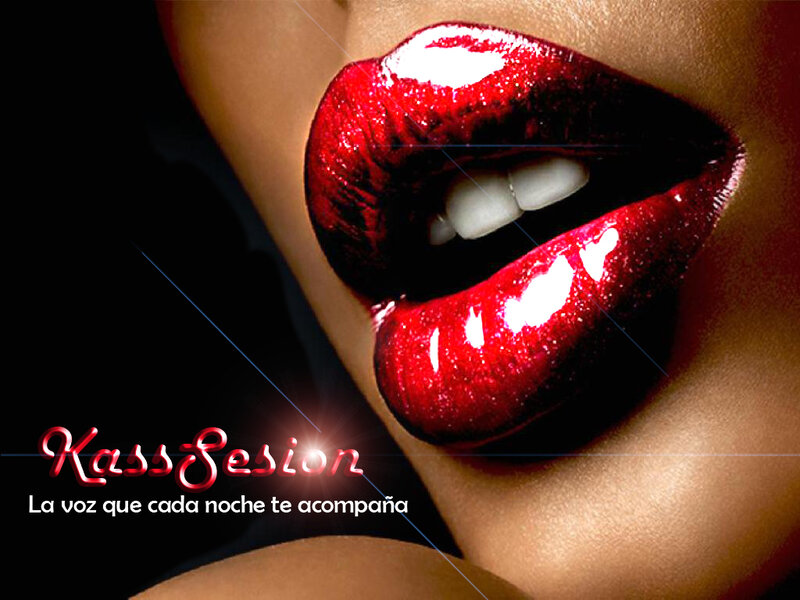 Close-up of Woman's Lips — Red, Dramatic