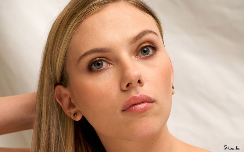 close-up of woman with green eyes