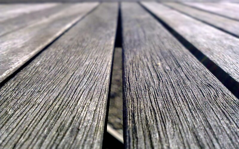 close-up of wooden planks