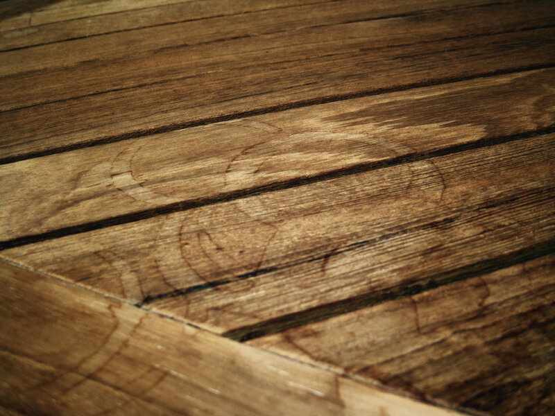 close-up of wooden planks