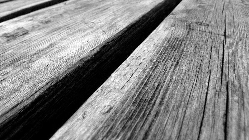 close-up of wooden planks