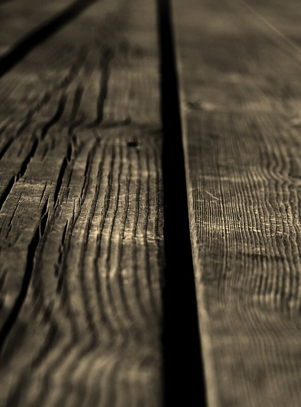 close-up of wooden planks