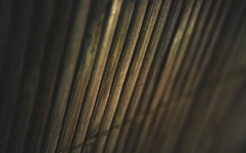 Close-up of wooden slats