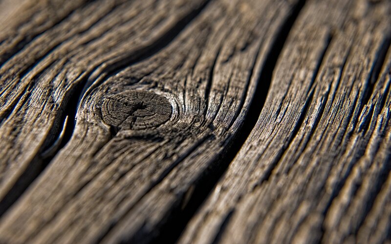 Close-up of Wooden Surface — Brown