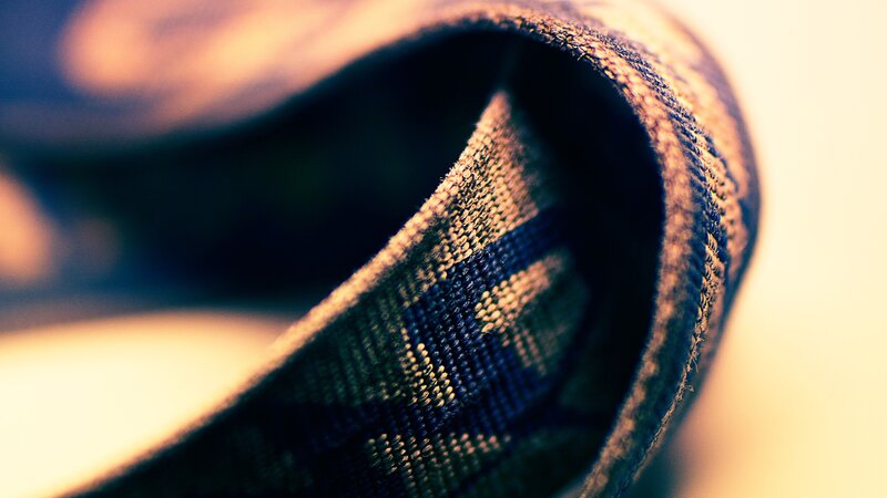 close-up of woven fabric