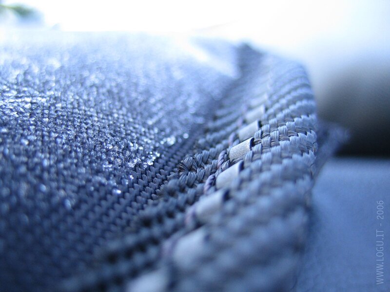 close-up of woven fabric