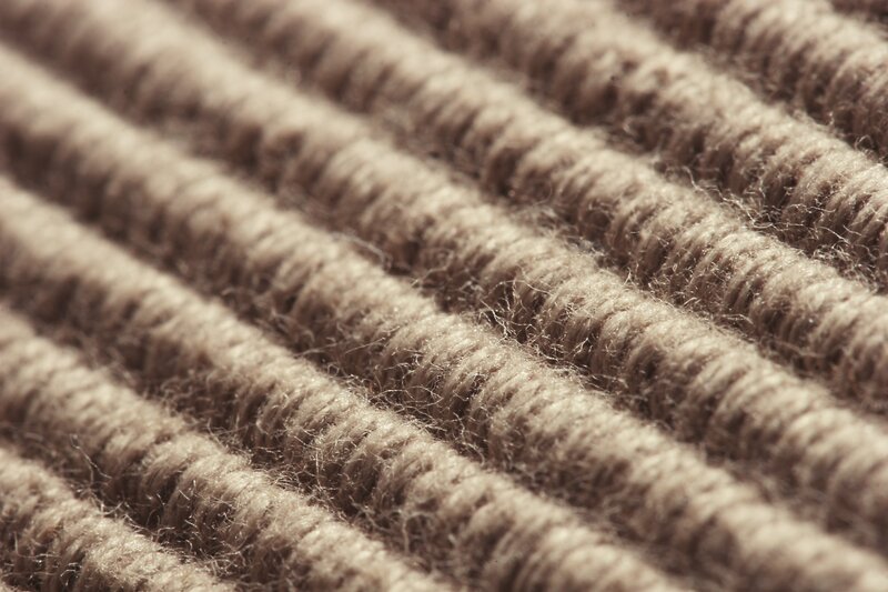 Close-up of Woven Fabric — Brown