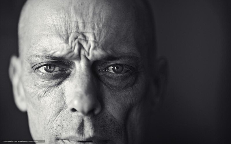 close-up portrait of a man