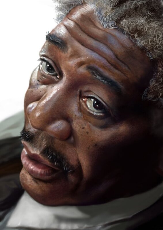 close-up portrait of a man