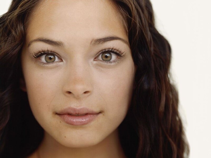close-up portrait of a woman