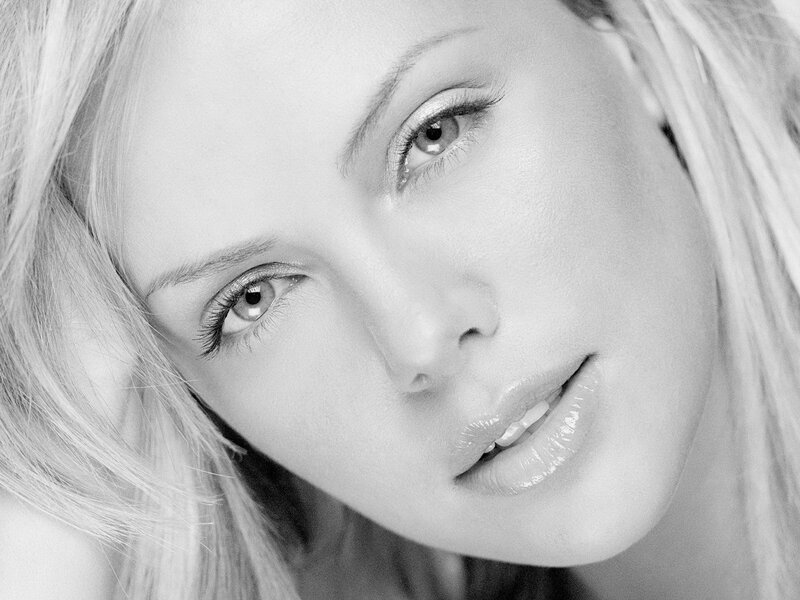 close-up portrait of a woman
