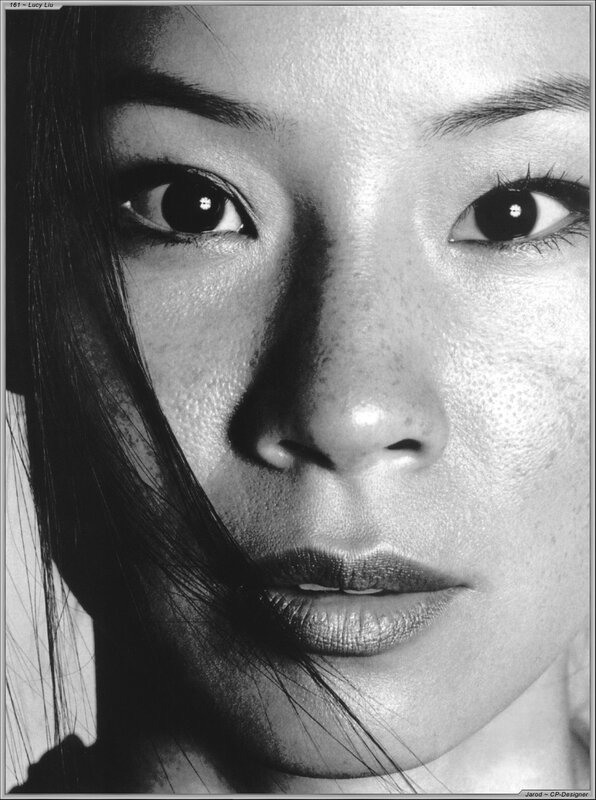 close-up portrait of a woman