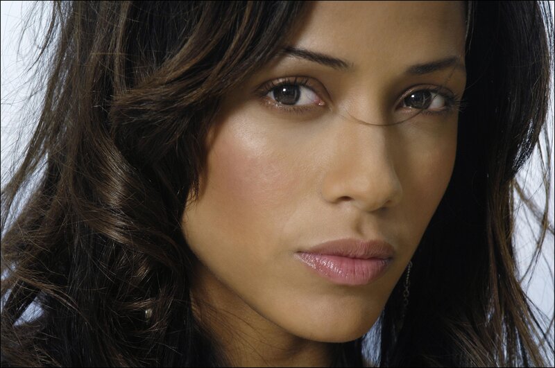 close-up portrait of a woman