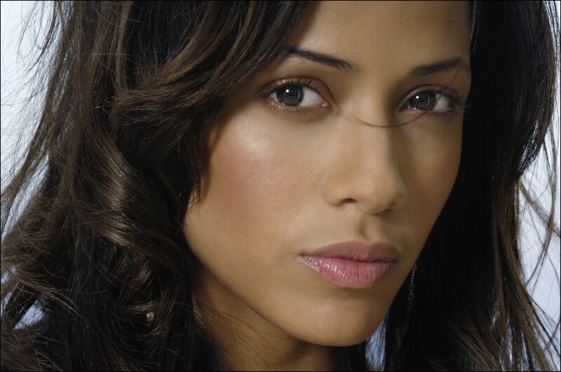 close-up portrait of a woman
