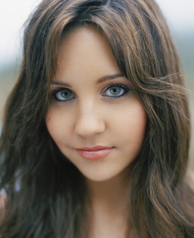 close-up portrait of a young woman
