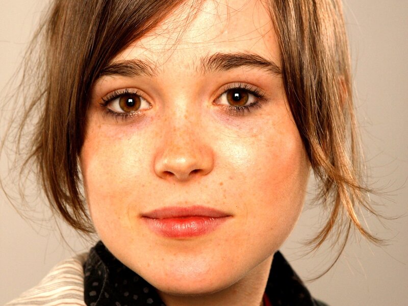 close-up portrait of a young woman
