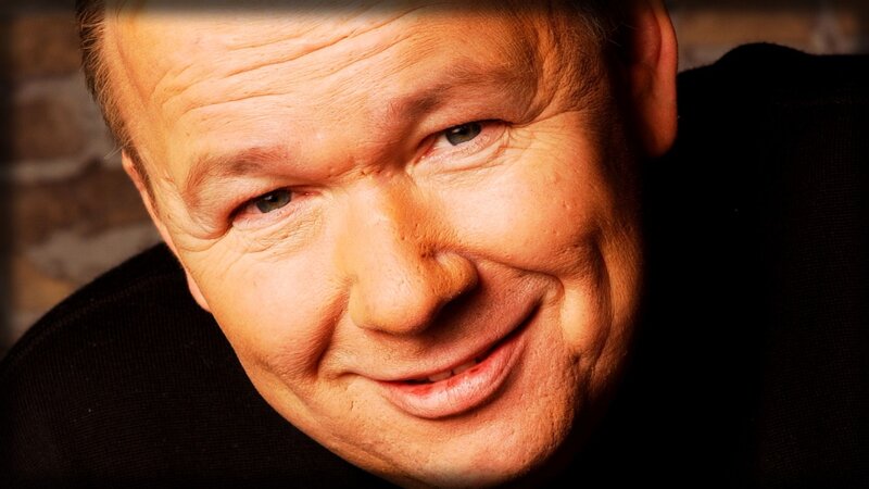 close-up portrait of smiling man