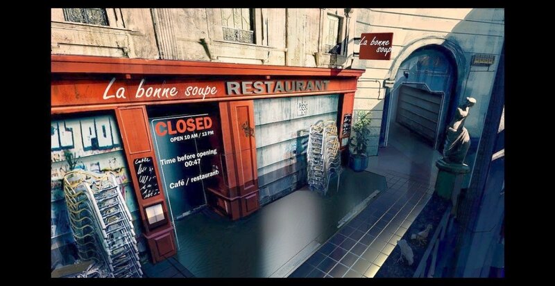 Closed Restaurant Exterior