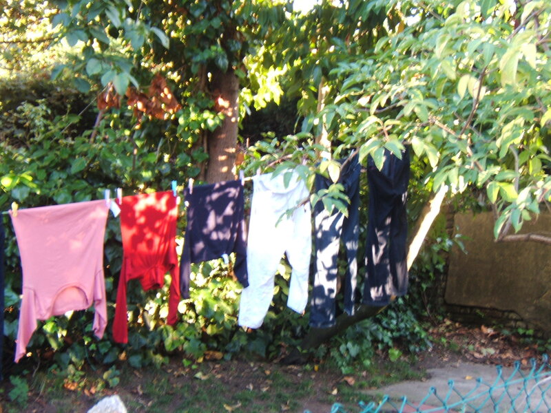 Clothes Drying on Line