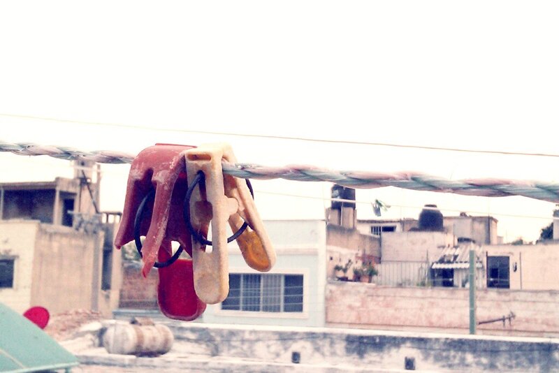 Clothespins on a Rope