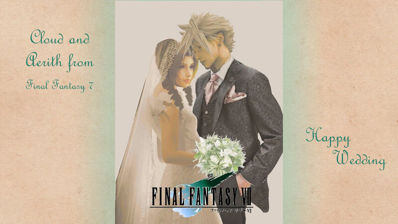 Cloud and Aerith Couple