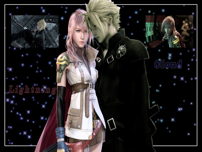 Cloud and Lightning characters