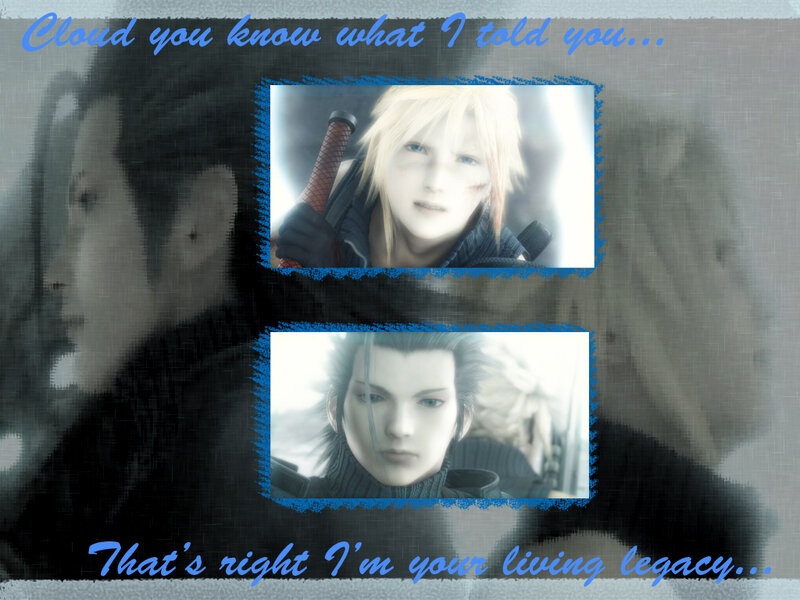Cloud and Sephiroth dialogue