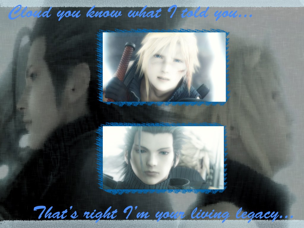 Cloud and Sephiroth dialogue