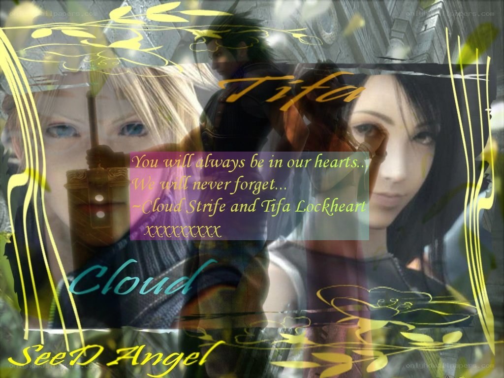 Cloud and Tifa tribute