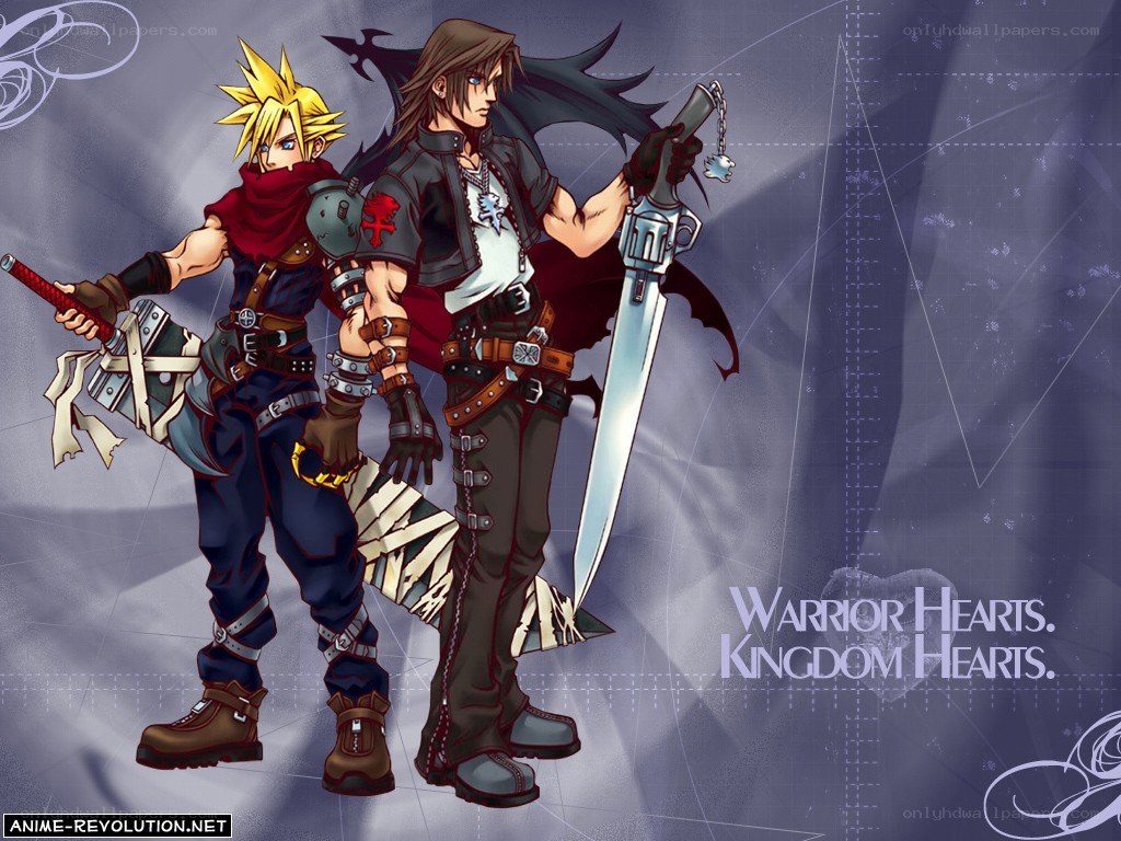 Cloud and Zack from Final Fantasy