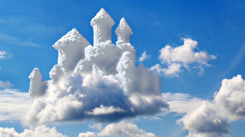 Cloud Castle in Sky