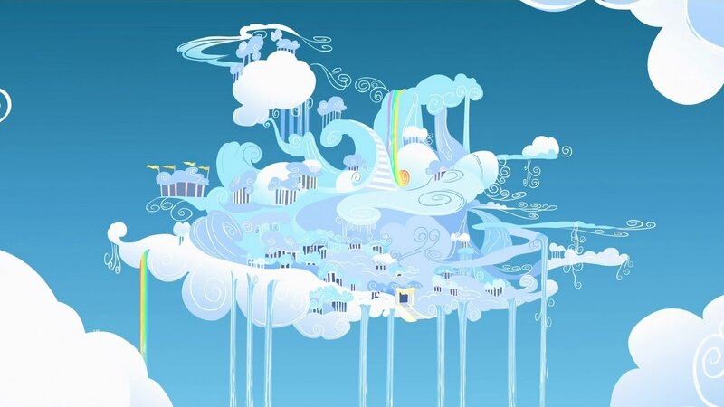 Cloud City in Sky