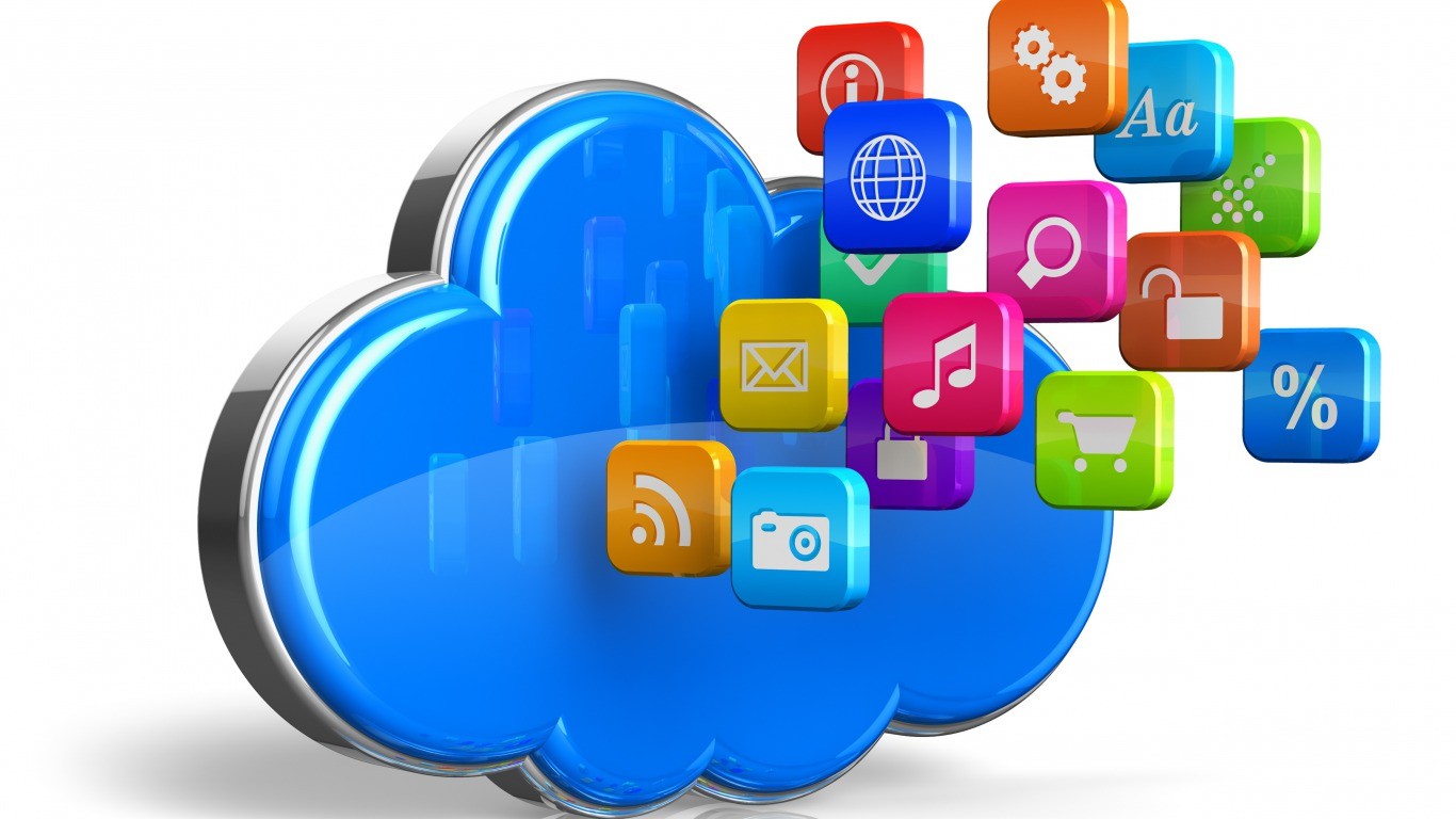 cloud computing icons