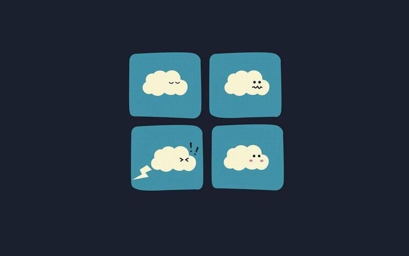 cloud emotions comic