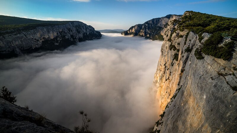 Cloud-filled Canyon