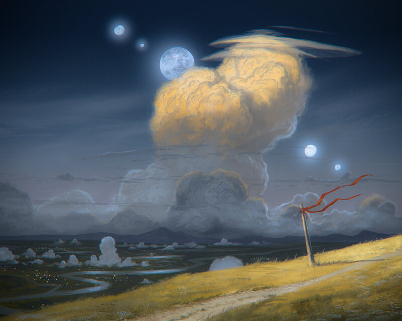 Cloud Formation on Alien Planet